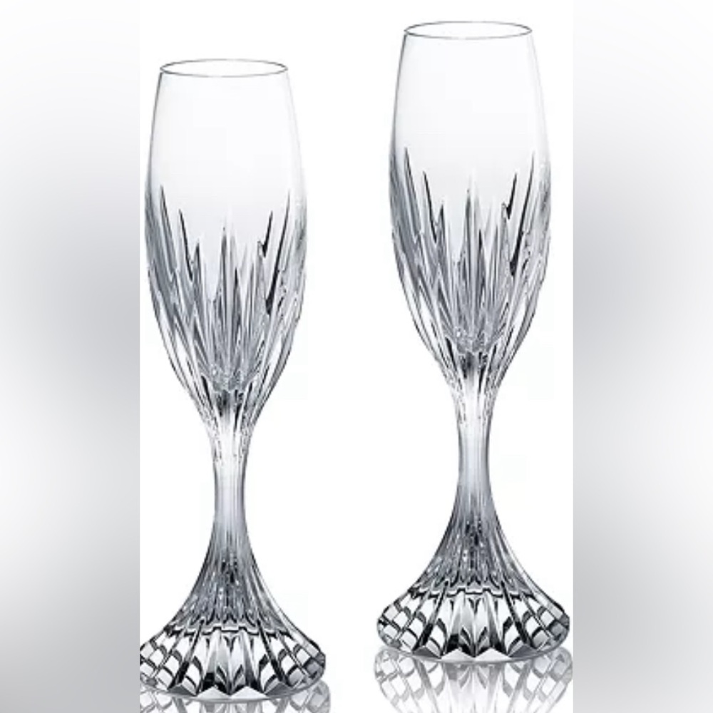 Baccarat Massena Champagne Flute, Set of 2
